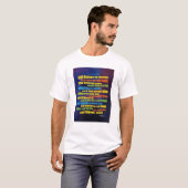 主の祈りの言葉 – 父 Tシャツ (正面フル)