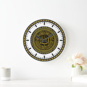 主の祈りの言葉（私たちの父） – アラビア書道 ラージ壁時計 (ホーム)