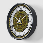 主の祈りの言葉II （ローマ） – アラビア書道 壁時計 (傾斜)