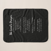 主の祈り キリスト教の信仰 シェルパブランケット (正面(横))