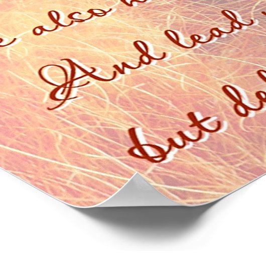 主の祈り ポスター (角)