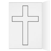 主の祈り　哀悼カード (内側 (左))