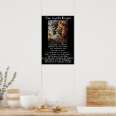 主の祈り 犠牲と主権 メシア ポスター (キッチン)