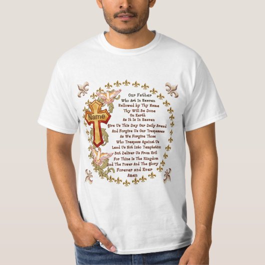 主の祈り Tシャツ (正面)
