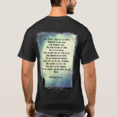主の祈り Tシャツ (裏面)
