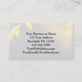 主の祝福と保護 名刺 (裏面)