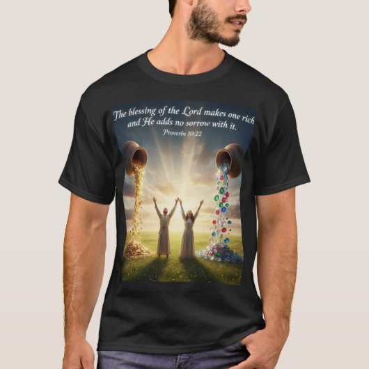 主の祝福Tシャツ Tシャツ (正面)