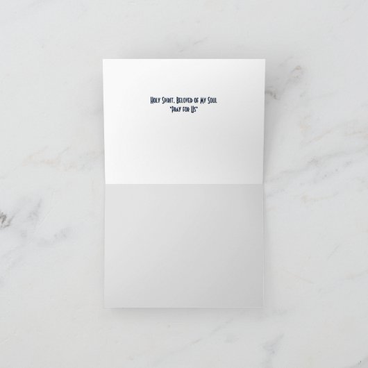 主の祭り シーズンカード (内部)