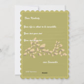 主の箴言16:3カードにコミット シーズンカード (裏面)