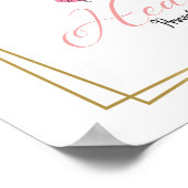 主の箴言3:5のポスターに信頼しなさい ポスター (角)