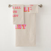 主の約束を信じる聖書の一節の引用文 バスタオルセット (インサイチュ)