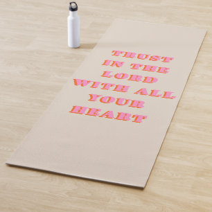 主の約束を信じる聖書の一節の引用文 ヨガマット