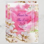 主の紙に信頼パーソナライズされた (正面/裏面)