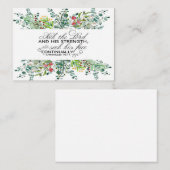 主の緑の枠の聖なる書物、 経典 ノートカード (正面/裏面)