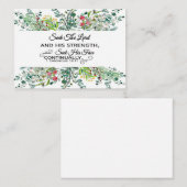 主の緑の枠の聖なる書物、 経典 ノートカード (正面/裏面)