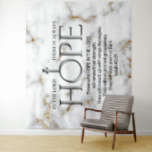 主の聖なる書物、 経典の祈りの節：イザヤ書40:31 タペストリー (インサイチュ)