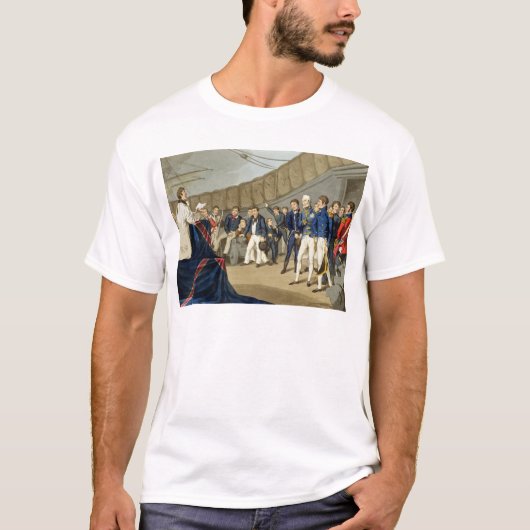 主の船の上のネルソン祈りの言葉の船員 Tシャツ (正面)
