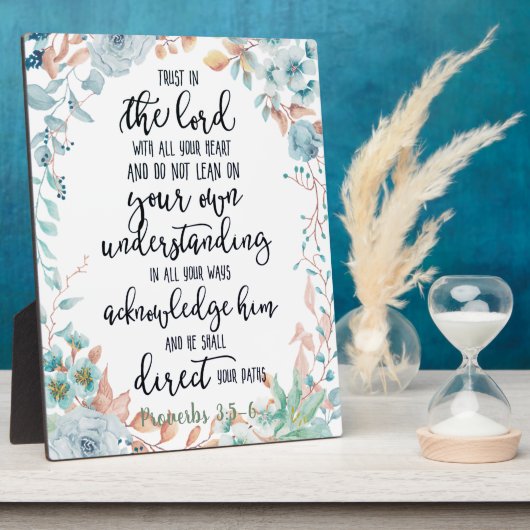 主の花 フォトプラーク (側面)