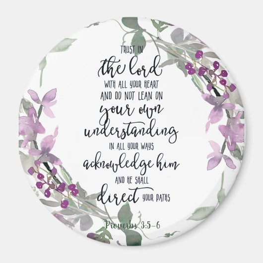 主の花 マグネット (正面)