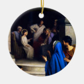 主の見つけ セラミックオーナメント (正面)