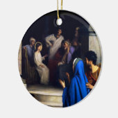 主の見つけ セラミックオーナメント (左)