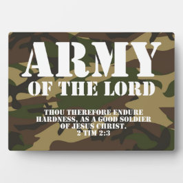 主の軍 フォトプラーク