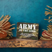 主の軍 フォトプラーク (側面)