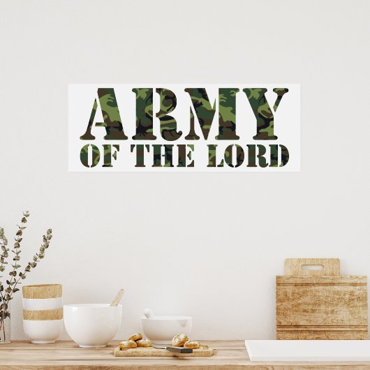 主の軍 ポスター (キッチン)