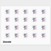 主の霊がある所に自由4 ラウンドシール (シート)