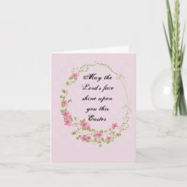 "主の顔輝く"イースターノートカード ノートカード