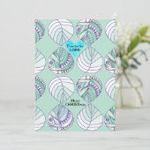 主の魚の海のクリスマス葉を信じて シーズンカード (スタンド正面)