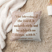 主のBible Verse Pillow天恵 クッション (ブランケット)