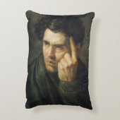 主のByronポートレート アクセントクッション (裏面(縦))