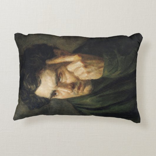 主のByronポートレート アクセントクッション (裏面)