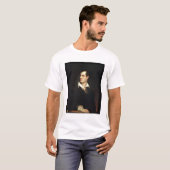 主のByron (1788-1824年)ポートレート(キャンバスの油) Tシャツ (正面フル)