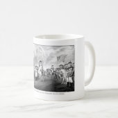 主のCornwallis Yorktown降伏 コーヒーマグカップ (正面右)