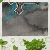 主のCross キッチンタオル (折り畳み)