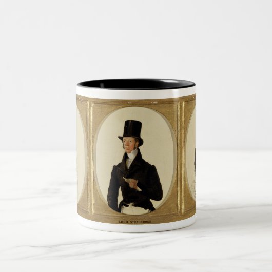 主のEglintonのD主ポートレートのための勉強 ツートーンマグカップ (中央)