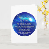 主のPrayer カード (黄色い花)