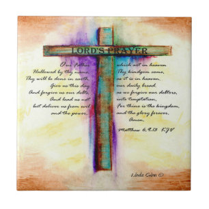 主のPrayer Cross タイル