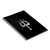 主のShiva- Hinduism三叉の矛 ノートブック (右側)