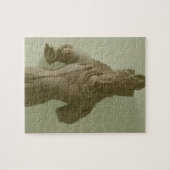 主のVishnu、マトゥラ(赤い砂岩)姿 ジグソーパズル (横)