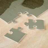 主のVishnu、マトゥラ(赤い砂岩)姿 ジグソーパズル (側面)