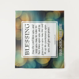 主はあなたを祝福し、 主はあなたに顔を向けて、 主はあなたを憐れみ、 主はあなたに顔を上げて、 あな タペストリー