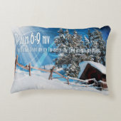 主はわたしの祈りの言葉を受け入れる アクセントクッション (裏面)