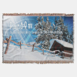 主はわたしの祈りの言葉を受け入れる スローブランケット