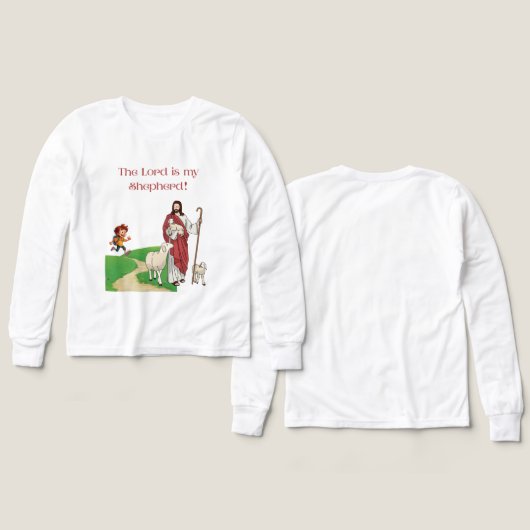 主はわたしの羊飼いだ (デザイン 正面&背面)