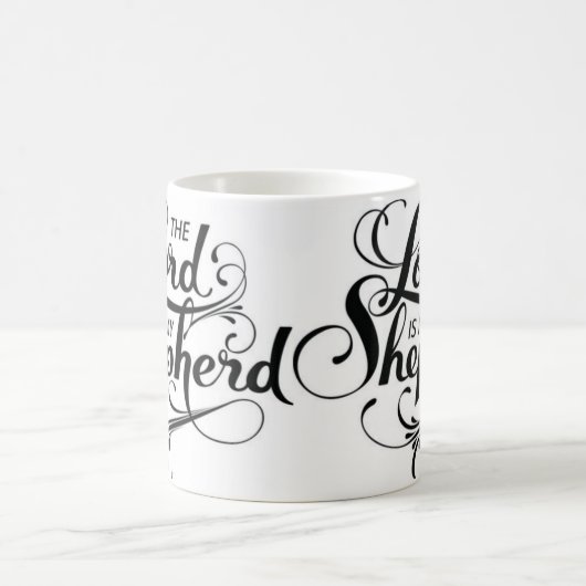 主はわたしの羊飼いだ コーヒーマグカップ (中央)