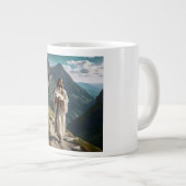 主はわたしの羊飼いだ ジャンボコーヒーマグカップ (正面右)