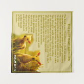 主はわたしの羊飼いだ タペストリー (正面(横))